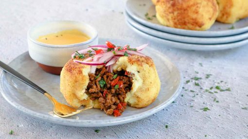 receta de papa rellena