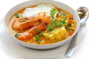 chupe de camarones