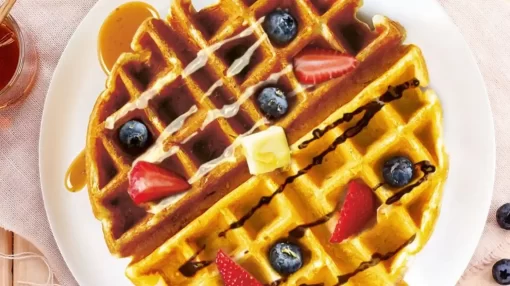 Receta de waffles sencilla